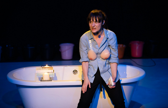 Jade Williams in Everywoman at the Bunker, London. Photo: NKT studios