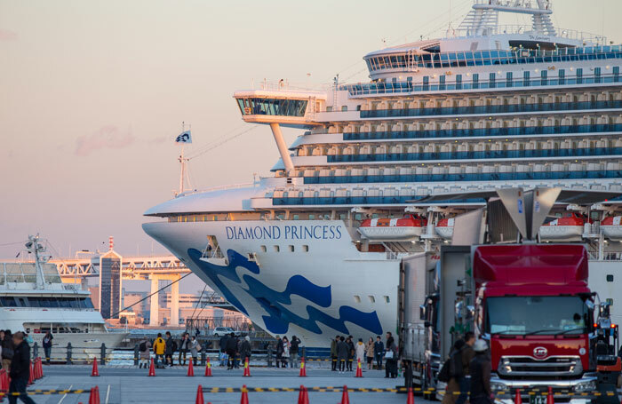 The quarantined performers were all working on the Diamond Princess ship. Photo: Shutterstock