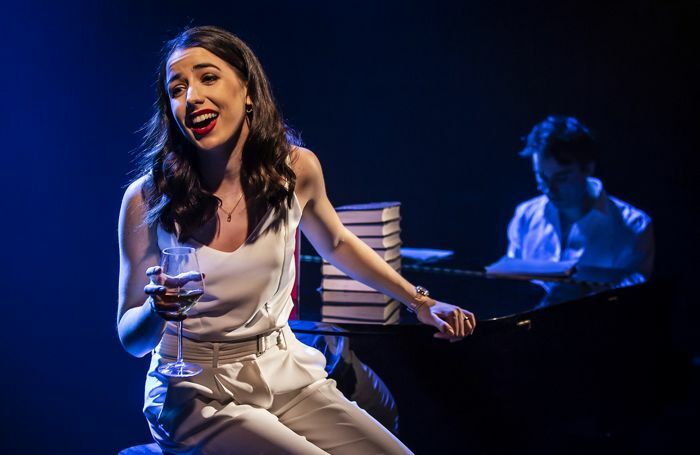 Molly Lynch in The Last Five Years at Southwark Playhouse. Photo: Pamela Raith