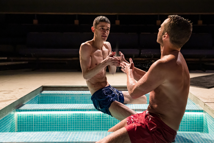 Josh Zaré and Alex Waldmann in The Mikvah Project at the Orange Tree Theatre. Photo: The Other Richard