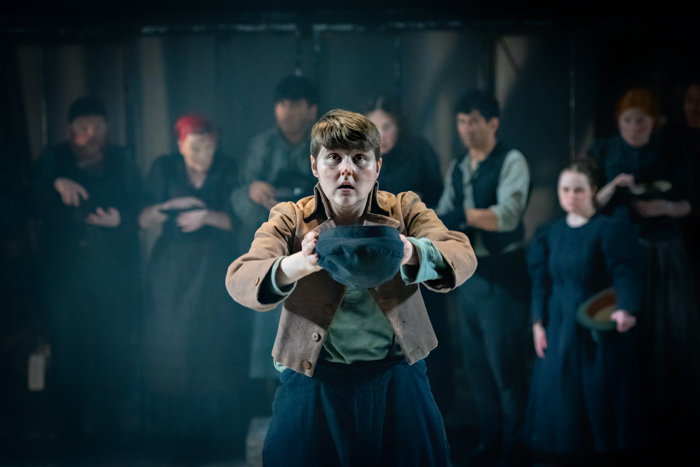 Brooklyn Melvin  in Oliver Twist. Photo: Anthony Robling