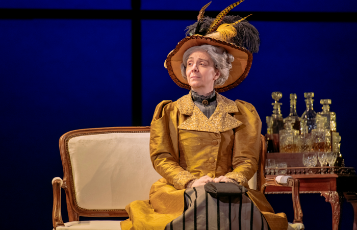 Karen Dunbar as in The Importance of Being Earnest at Perth Theatre. Photo: Mihaela Bodlovic