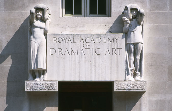 RADA's Gower Street entrance. Photo: RADA