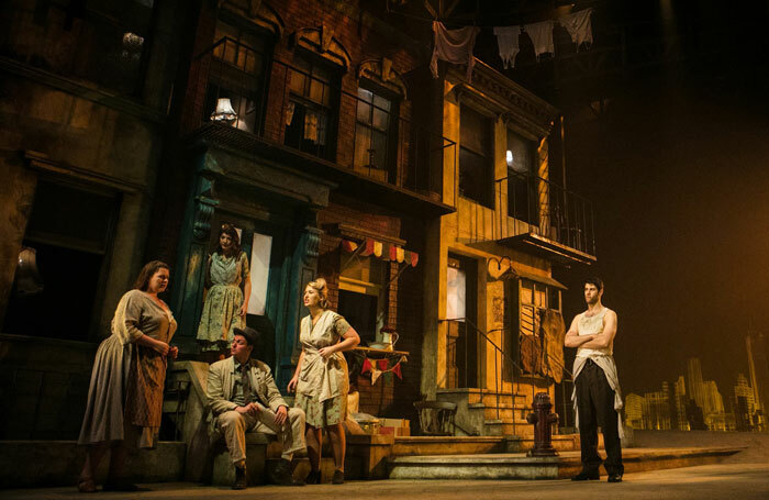 Royal Conservatoire of Scotland students performing in Street Scene. Photo: Robert McFadzean