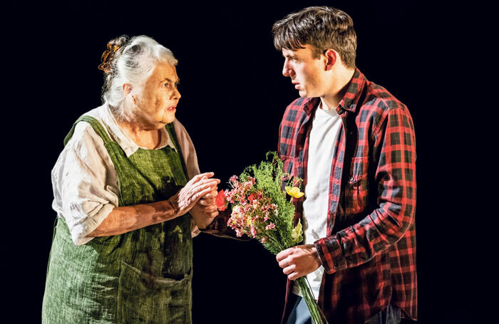 Lois Smith and Samuel H Levine in The Inheritance at the Ethel Barrymore Theatre, New York. Photo: Matthew Murphy