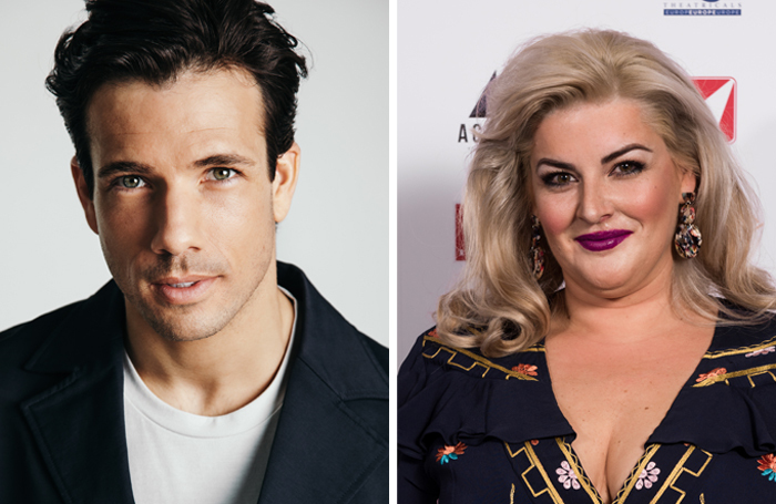 Danny Mac and Jodie Prenger (photo: Alex Brenner), who will take part in the online event