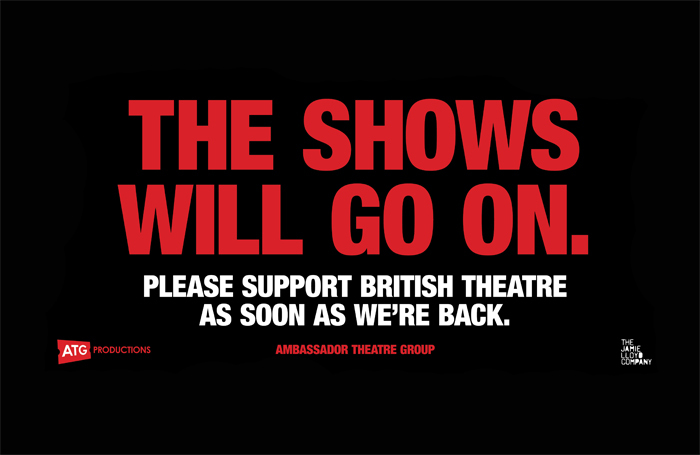 ATG will use advertising space on the Tube and in newspapers to promote the industry to audiences once it is back performing