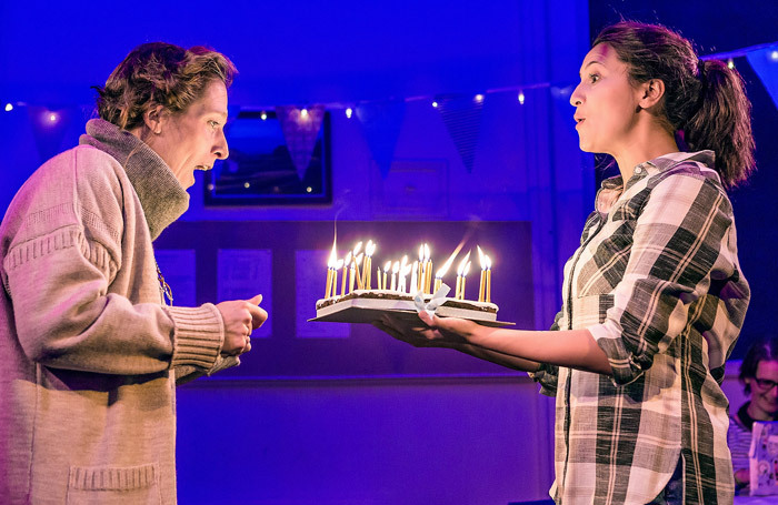 Beatrice Curnew and Nathalie Barclay in Here I Belong. Photo: Richard Stanton