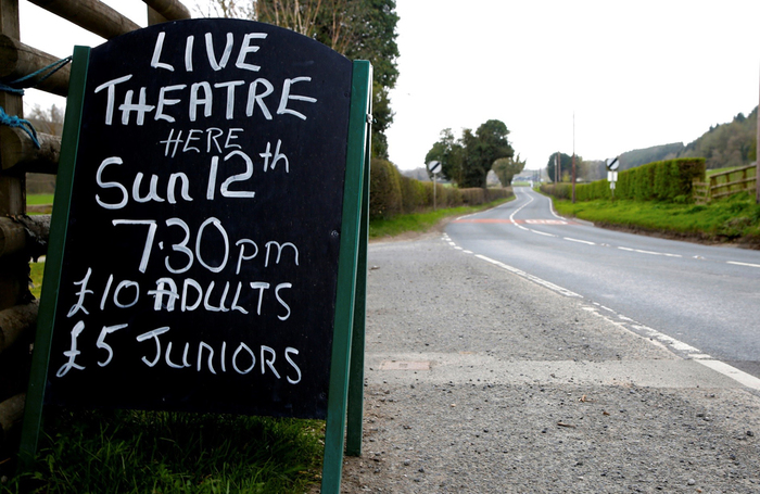 Rural touring may be one of the first types of live theatre to restart after the lockdown. Photo: Tom Middleton