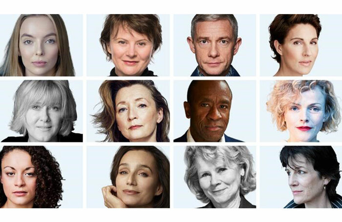 The cast of BBC Ones Talking Heads (2020)