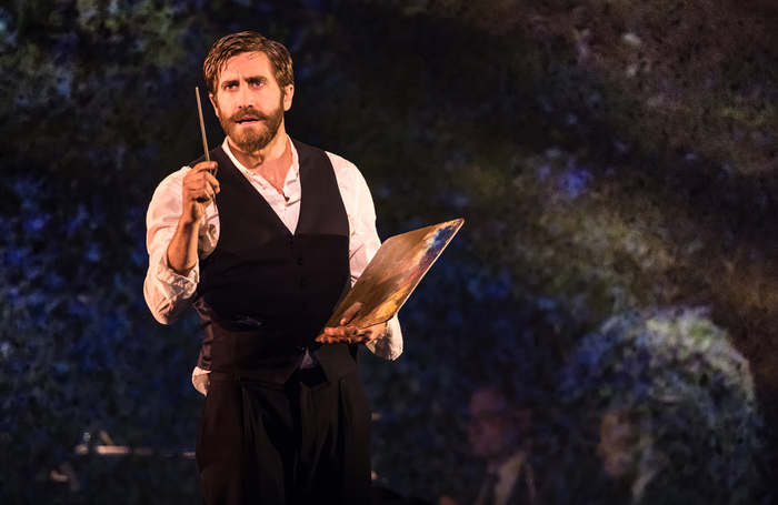 Jake Gyllenhaal in Sunday in the Park with George. Photo: Matt-Murphy