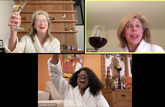 Meryl Streep, Christine Baranski and Audra McDonald singing The Ladies Who Lunch as part of Take Me to the World: A Sondheim 90th Birthday Celebration