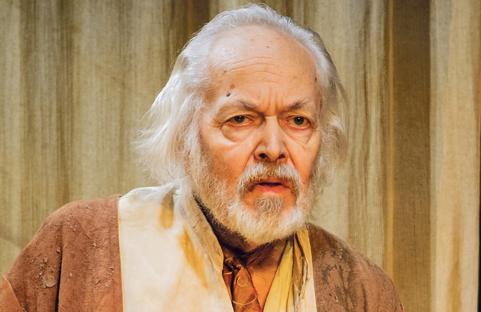 Michael Pennington in The Tempest at Jermyn Street Theatre. Photo: Robert Workman