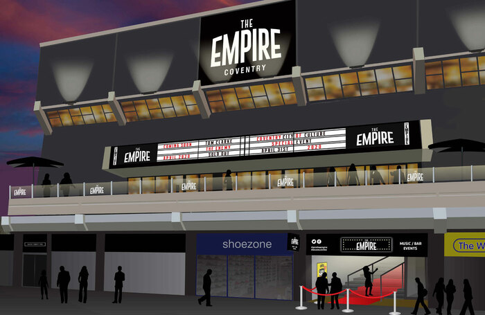 Artist's impression of the new Coventry Empire