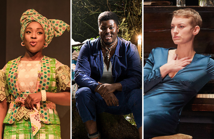 Ronke Adekoluejo, Hammed Animashaun and Heledd Gwynn are among actors to be shortlisted for the Ian Charleston Awards. Photos: The Other Richard/Perou/Mark Douet