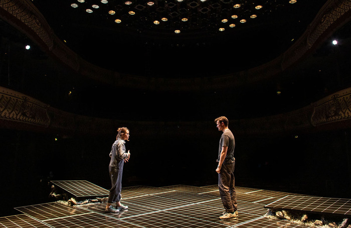 Claire Foy and Matt Smith in Lungs, which is being live streamed by London's Old Vic. Photo: Helen Maybanks