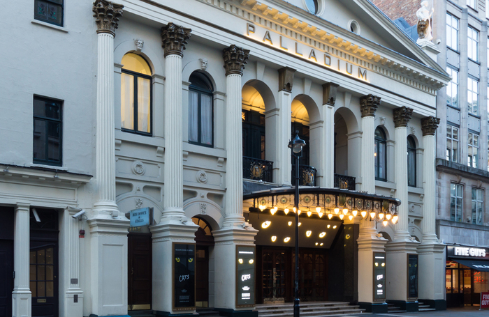 Andrew Lloyd Webber is using the London Palladium to trial South Korea's model for reopening. Photo: Olavs/Shutterstock