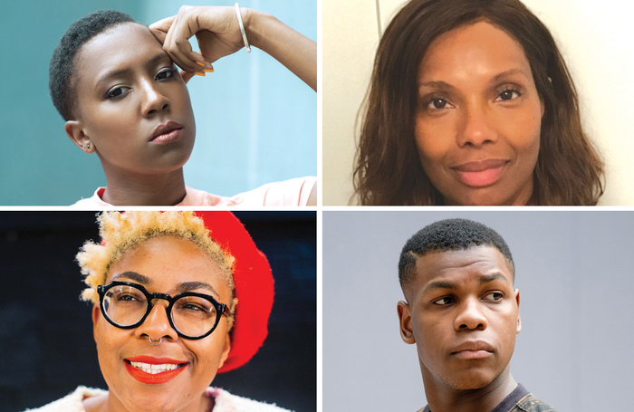 Clockwise from top left: Jade Anouka, Julie Spencer, John Boyega and Natalie Ibu. Photos: Ethan Spencer-Farquharson, Manuel Harlan, Mathieu Ajan