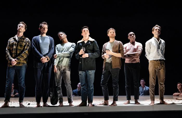 The cast of The Inheritance. Photo: Marc Brenner