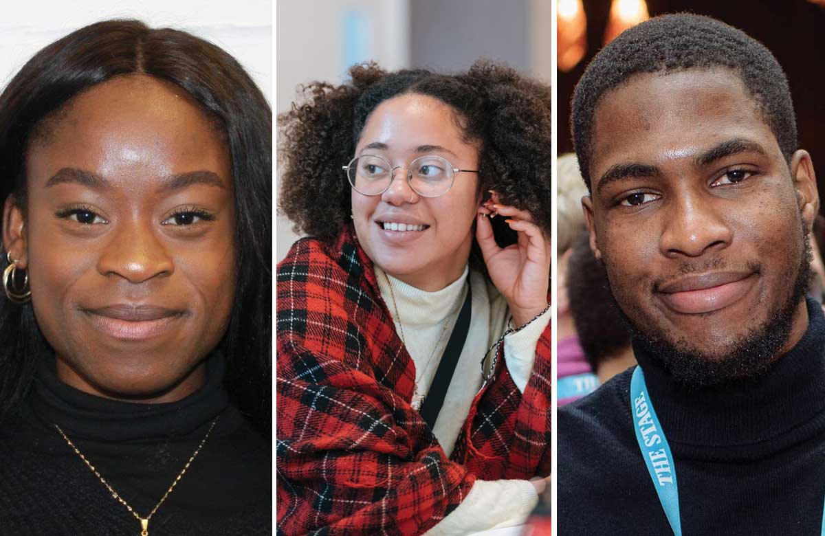 Maame Atuah, Kaleya Baxe and Steven Kavuma (photo: David Monteith-Hodge)