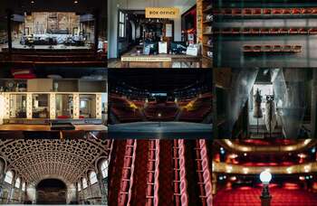 Photography exhibition chronicles lockdown's empty theatres