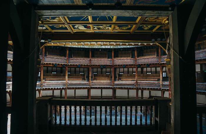 Shakespeare's Globe during lockdown. Photo: Helen Murray