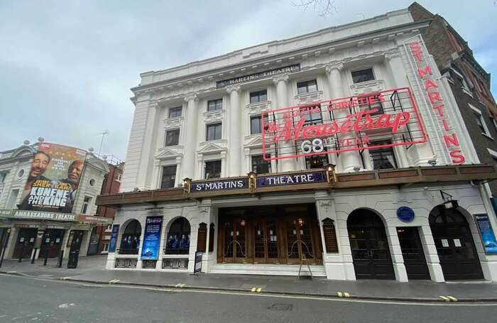 The Mousetrap in London's West End. Photo: Alistair Smith