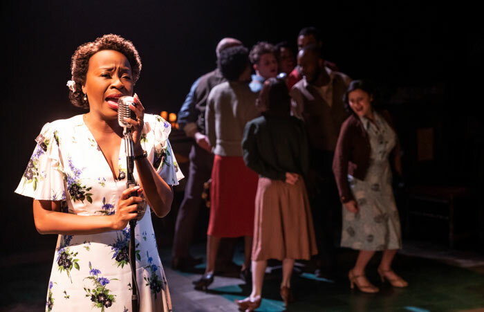 Jeannette Bayardelle and the Cast of Girl From the North Country. Photo: Matthew Murphy
