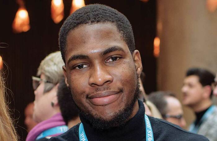 Steven Kavuma at The Stage Awards 2019. Photo: David Monteith-Hodge