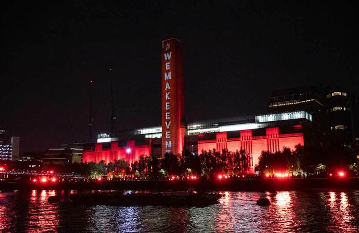 Last year, buildings across the country lit up red to highlight the plight of the live events industry during the pandemic