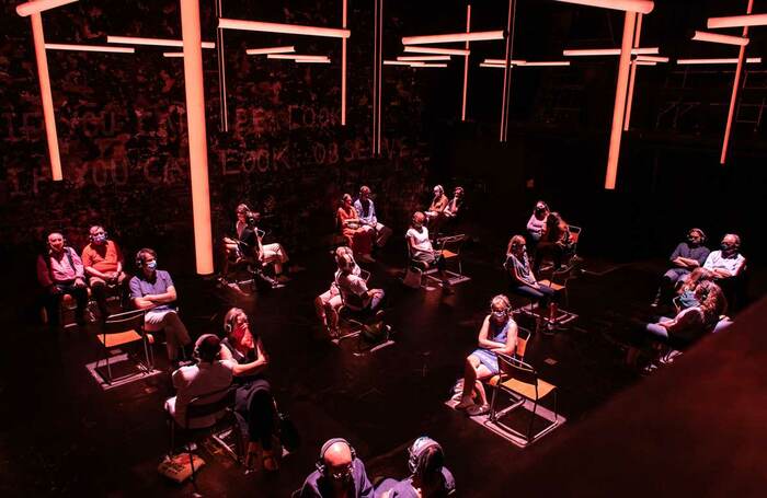 Blindness at the Donmar Warehouse. Photo: Helen Maybanks