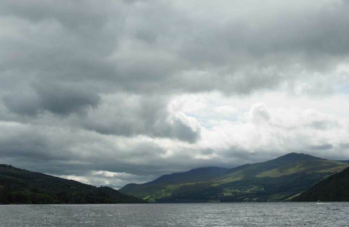 Loch Tay, the setting for Douglas Maxwell's Beautiful Boy, performed by Richard Standing. Photo: Russell Beard/Nick Trueman