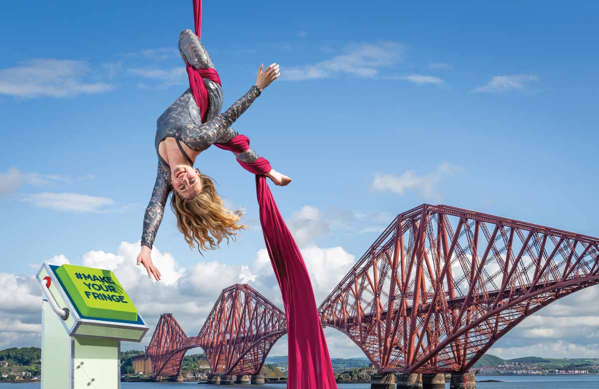 Edinburgh Festival Fringe launch in 2019. Photo: Laurence Winram