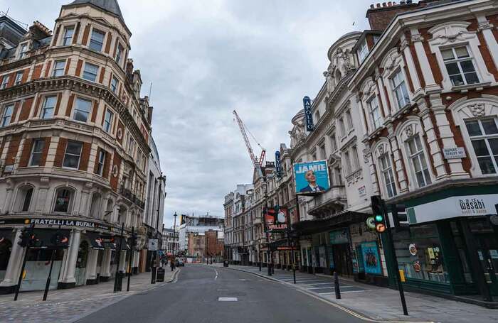 An empty West End. Photo: Shutterstock
