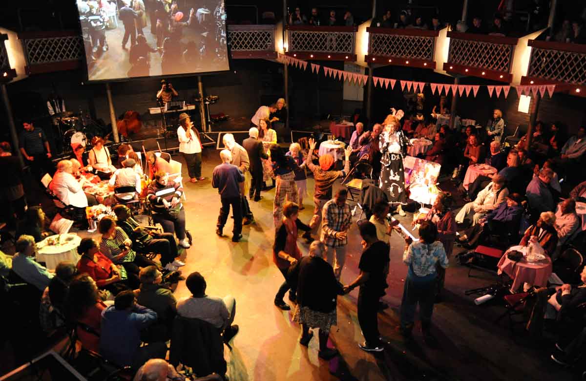 A tea dance at Stockton ARC. Photo: Roswitha Chesher