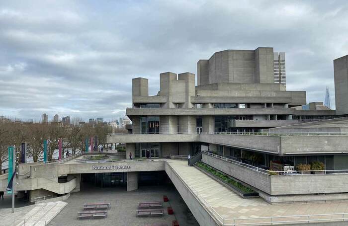 The National Theatre during lockdown. Photo: Alistair Smith