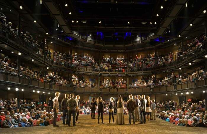 The Royal Shakespeare Theatre auditorium in 2010. Photo: Peter Cook