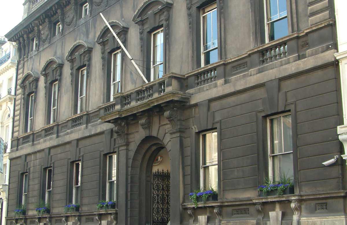 The Garrick Club in the West End