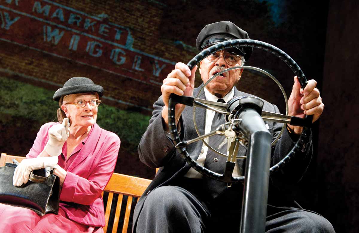 Vanessa Redgrave and James Earl Jones in Driving Miss Daisy, which opened at Wyndham’s Theatre, London on October 5, 2011