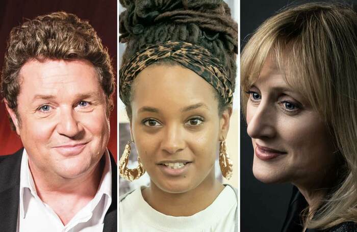 Michael Ball, Tinuke Craig (photo by Marc Brenner) and Jenna Russell will feature in Chichester's new season