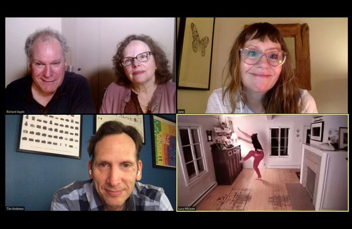 Clockwise from top left: Jay O Sanders, Maryann Plunkett, Sally Murphy, Charlotte Bydwell and Stephen Kunken. Photo: Jason Ardizzone-West