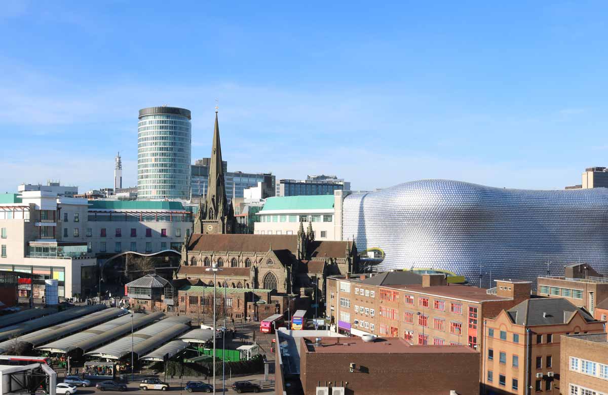 Birmingham city centre. Photo: Shutterstock