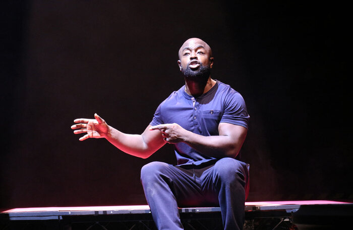 Michael Balogun in Death of England: Delroy. Photo: Normski Photography 