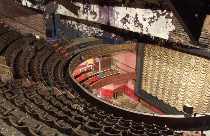 Theatre Royal Hyde has been disused since 1992. Photo: Theatres Trust
