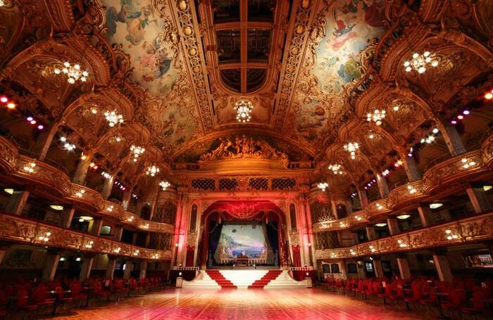 Blackpool Tower Ballroom in 2012. Photo: Wikimedia Commons