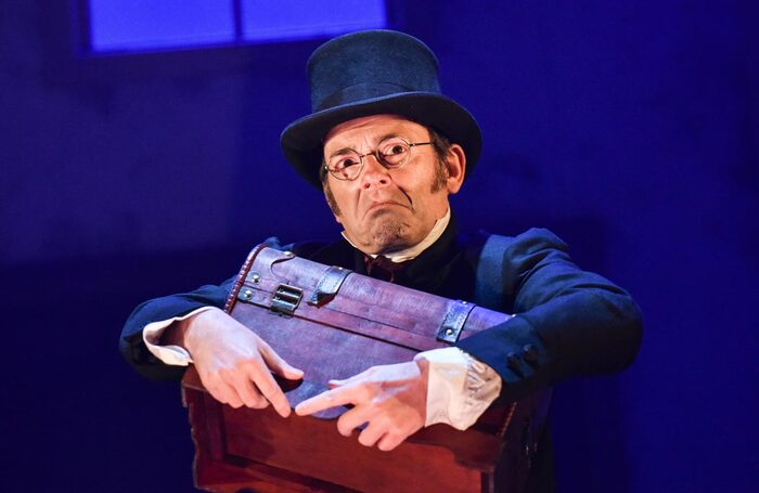 Adam Keast in A Christmas Carol at Liverpool Playhouse. Photo: Robert Day