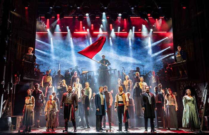 Les Misérables – The Staged Concert reopened at London's Sondheim Theatre on December 5. Photo: Johan Persson
