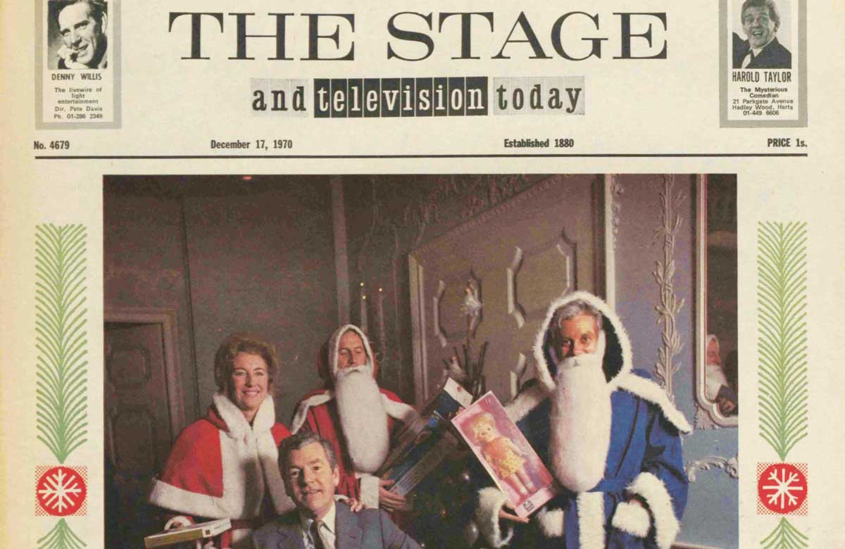 The Stage's front page December 17, 1970