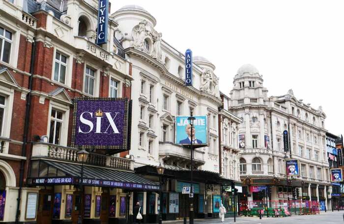 West End Theatres have been forced to close again shortly after reopening, as London moved into Tier 3. Photo: Josh Bird