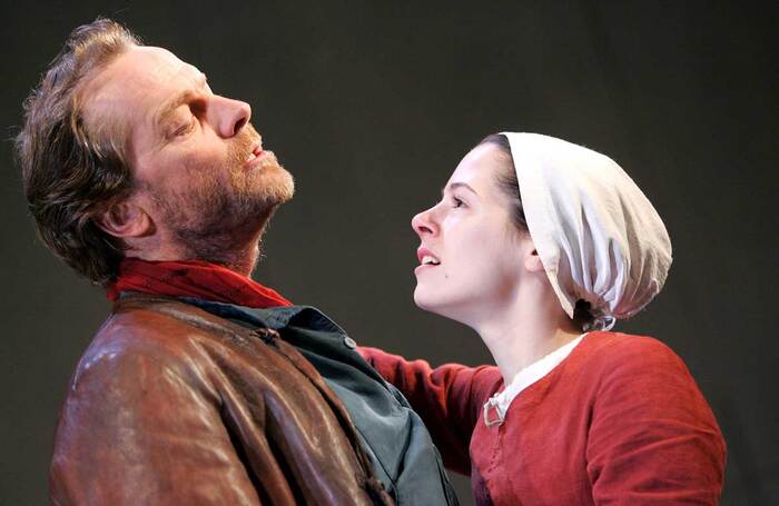 Iain Glen and Elaine Cassidy in Dominic Cooke's 2006 production of The Crucible. Photo: Tristram Kenton